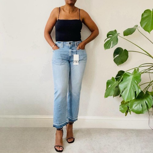 Zara blue straight leg - straight,