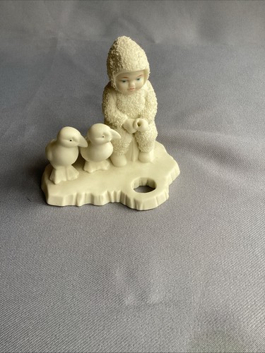 Snowbaby with puffins - snowbaby,