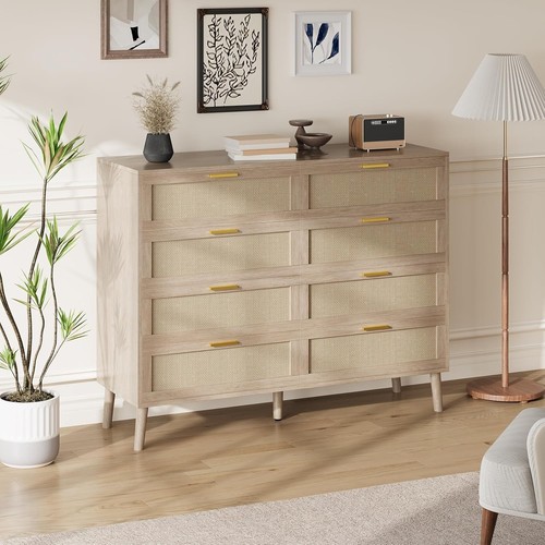 Rattan chest drawers 8 - drawers,