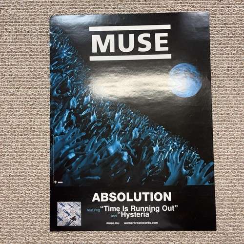 Muse absolution promo poster - muse,