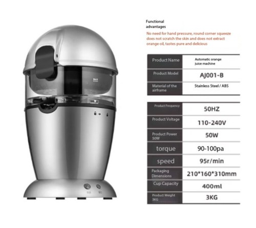 Electric orange juicer - electric, –