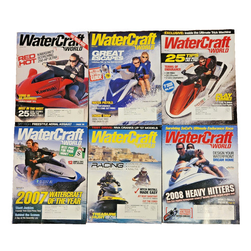 Watercraft world magazine lot - watercraft,