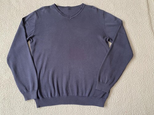 George asda navy neck - v,
