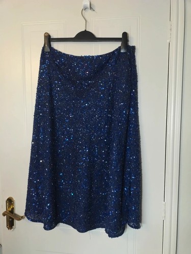 Kaliko heavy beaded skirt - beaded,
