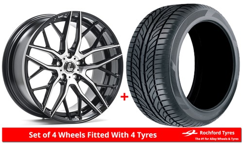 Alloy wheels tyres lenso - alloy, 19"