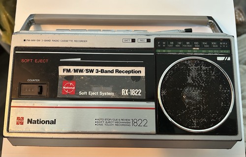 National panasonic 1822 - national, rx-1822