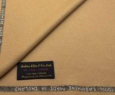 Beige Cashmere Textile Fabric Pure Cashmere Fabric For Coating Overcoating 3.0m