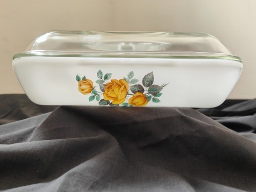 Phoenix opalware yellow - phoenix, roses