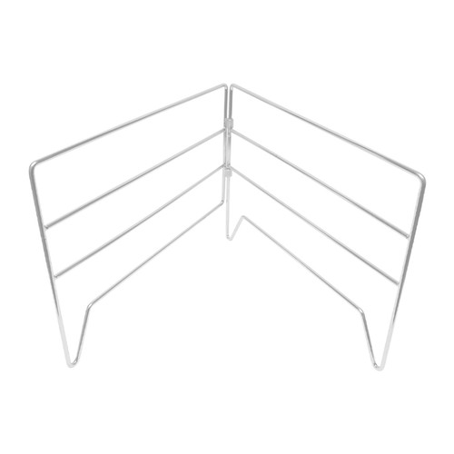 Foldable grid grill rack - foldable, stand