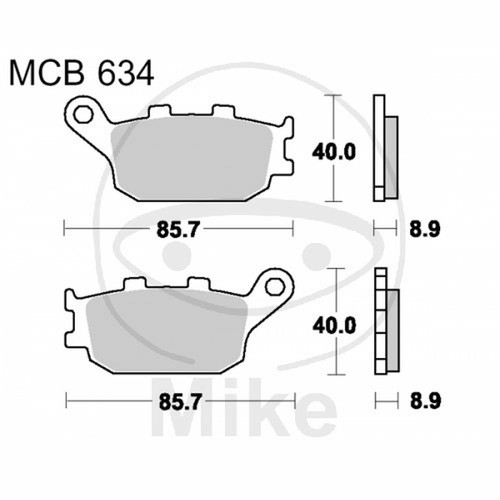 Brake pads std trw - brake,