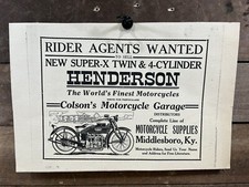 Vintage Henderson Motorcycle