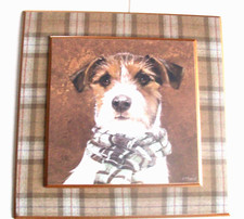 New Tartan terrier wall plaque