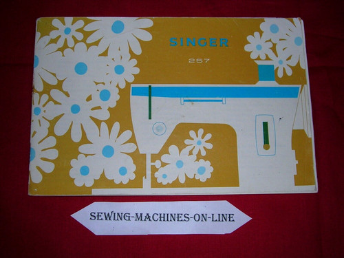 Original vintage singer - singer, 257