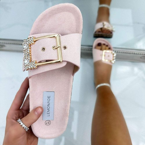 Lemonade crystal chunky buckle - lemonade,