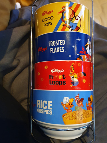 Kellogg cereal bowl set coco - set,