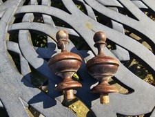Good pair antique clock - good,