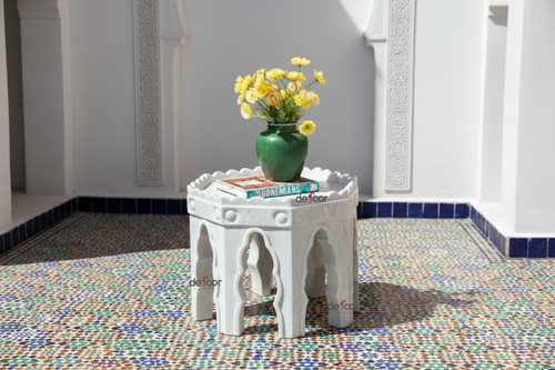 Carved octagonal mudejar - carved,