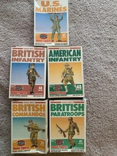 Airfix WW 1 & 2 Model Soldiers