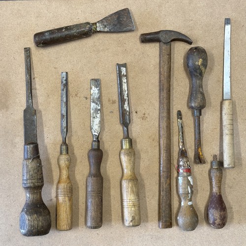 Vintage tools job lot - vintage,