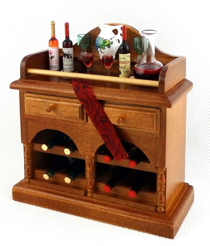 Dolls house small drinks bar - small,