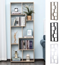 178cm 8-Shelf Bookcase w/