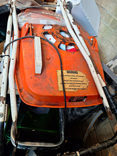 Flymo l38 petrol push - petrol,