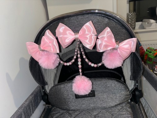 Triple clip pram charm - pram,