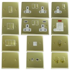 Polished Brass Light Switches