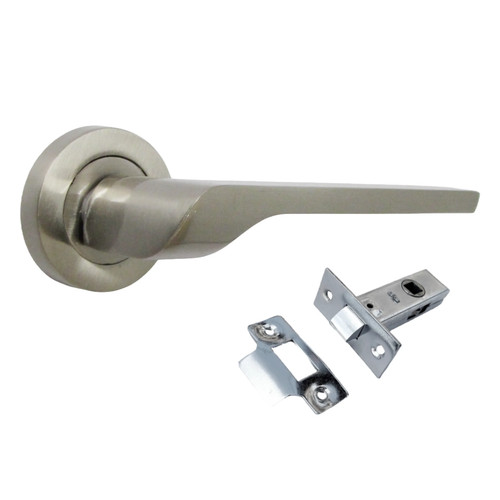 Uno door handle modern satin - door,