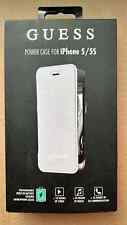 Guess Power Battery Case for iPhone 5 and iPhone 5S Folio Leather Case