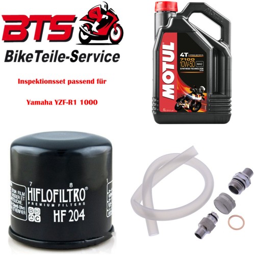 Set oil filter - drain, plug