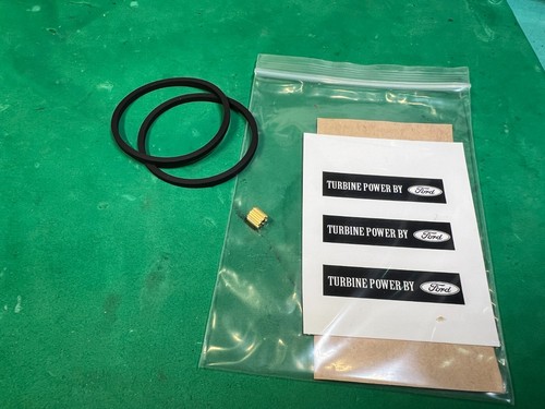 Brass pinion gear decal - brass, &