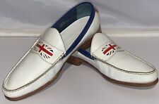 Barker England Mens shoes For Mascotte Union Jack BNWOB Leather Loafers Sz UK 7