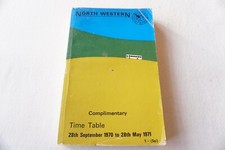 1970 North Western Road Car Bus & Railway Timetable Stockport Manchester