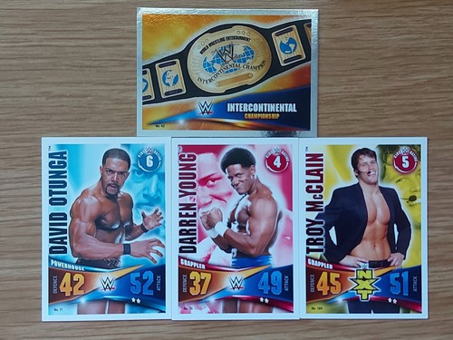 Wwe topps slam attax - topps,