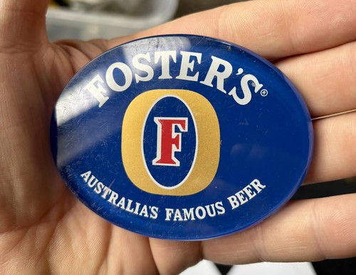 Fosters lager flat - , oval