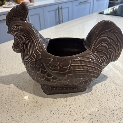 Ceramic hen egg holder - holder, chicken