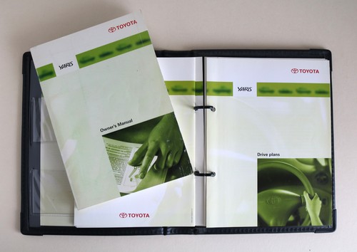 Toyota yaris owners manual - owners,