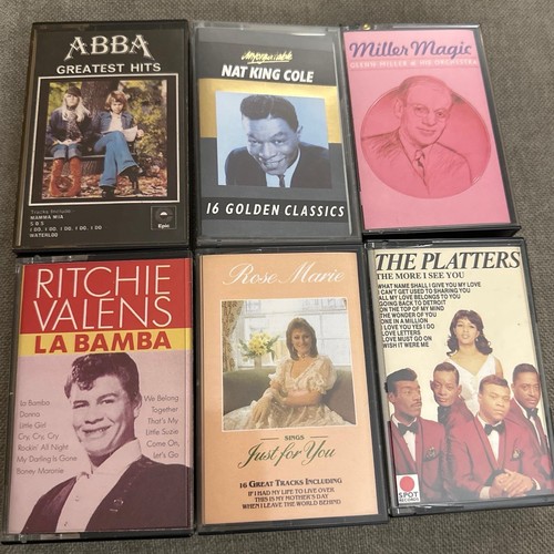 Vintage cassette tape bundle - cassette,