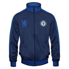 Chelsea Mens Jacket Track Top Retro OFFICIAL Football Gift