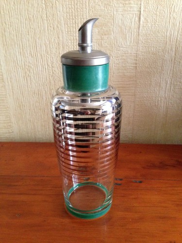 Art deco green and - art,