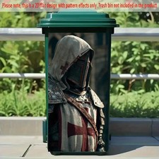 Wheelie Bin Sticker Knight