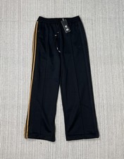 Adidas x Ivy Park Black Gold Pique Suit Lounge Pants Women's Size UK 10
