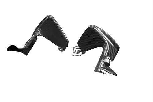 Carbon radiator cover for - carbon,