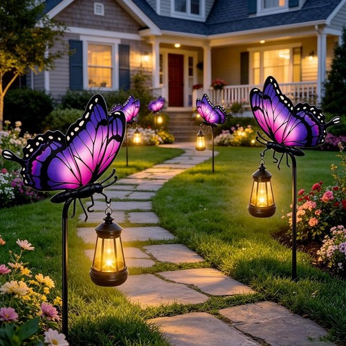 Solar lights outdoor metal - solar,