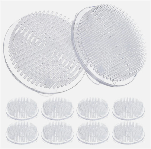 Clear flower frog - 1-5x,