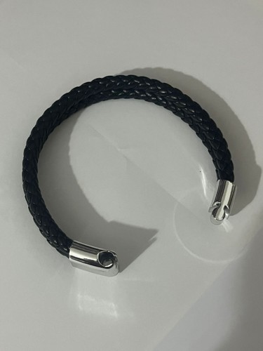 Mens black bracelet - mens, gianello