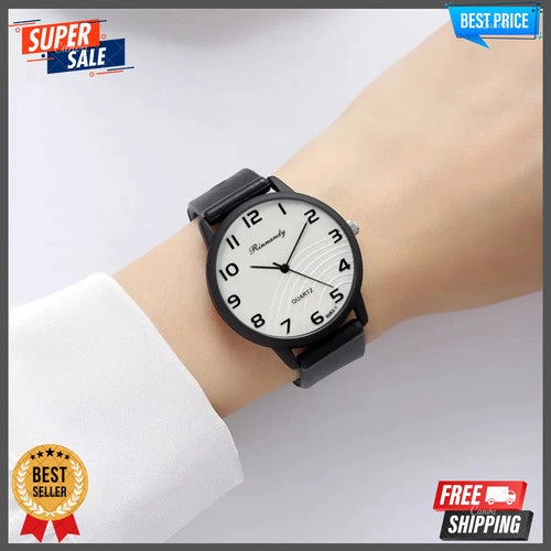 Ladies wrist watch quartz big - ladies,