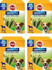 Pedigree Dentastix Fresh 140 Snacks for Oral Hygiene (Small Dog 5-10 kg)