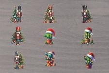 9x Mixed Christmas Cactus